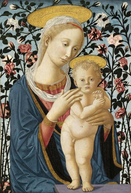 Follower of Fra Filippo Lippi and Pesellino - Madonna and Child