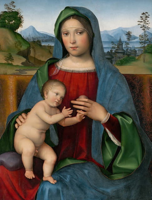 Francesco Francia - Virgin and Child, The Gambaro Madonna