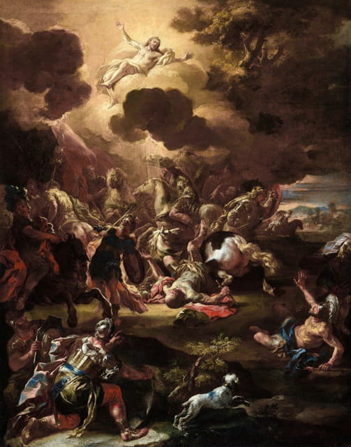 Francesco Solimena - The Conversion of Saul