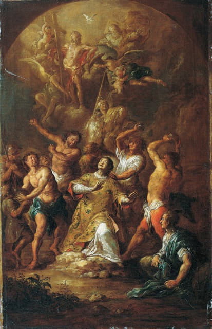 Franz Xaver Wagenschön - Stoning of St. Stephen
