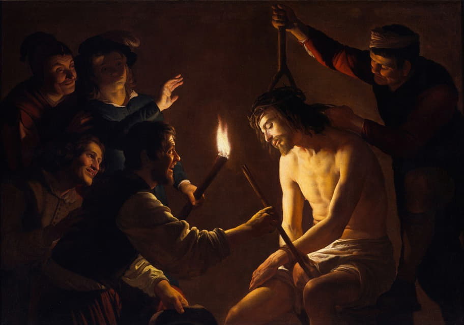 Gerard van Honthorst - The Mocking of Christ