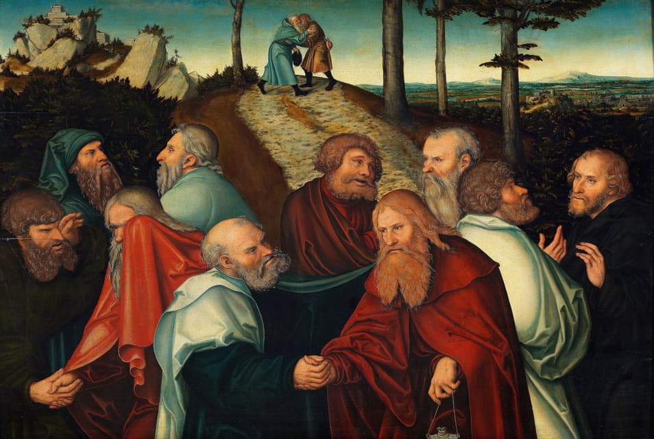 Hans Cranach - The Parting of the Apostles