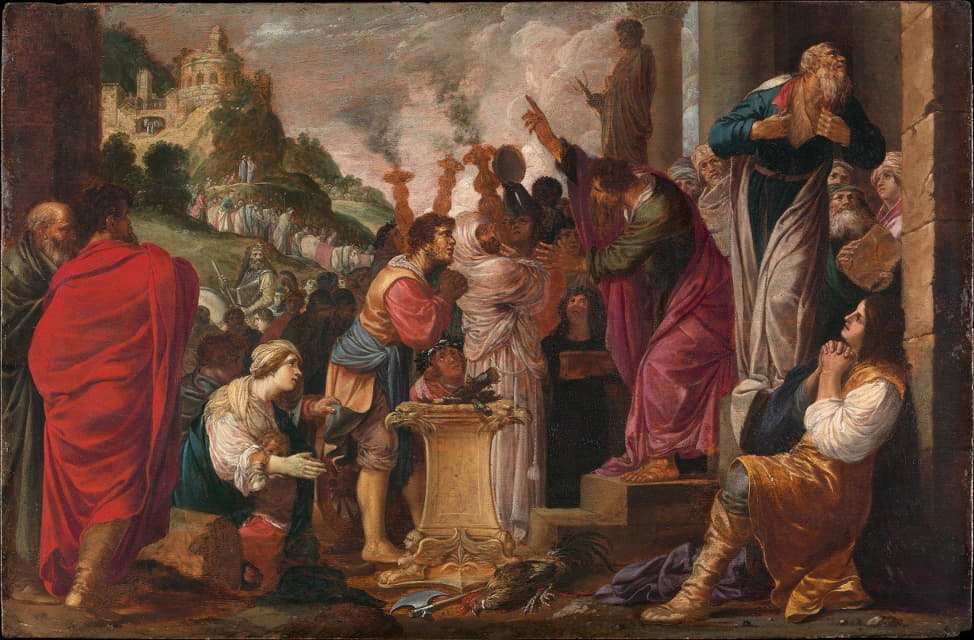 Jacob Symonsz. Pynas - Paul and Barnabas at Lystra