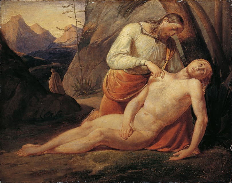 Joseph von Führich - The Good Samaritan