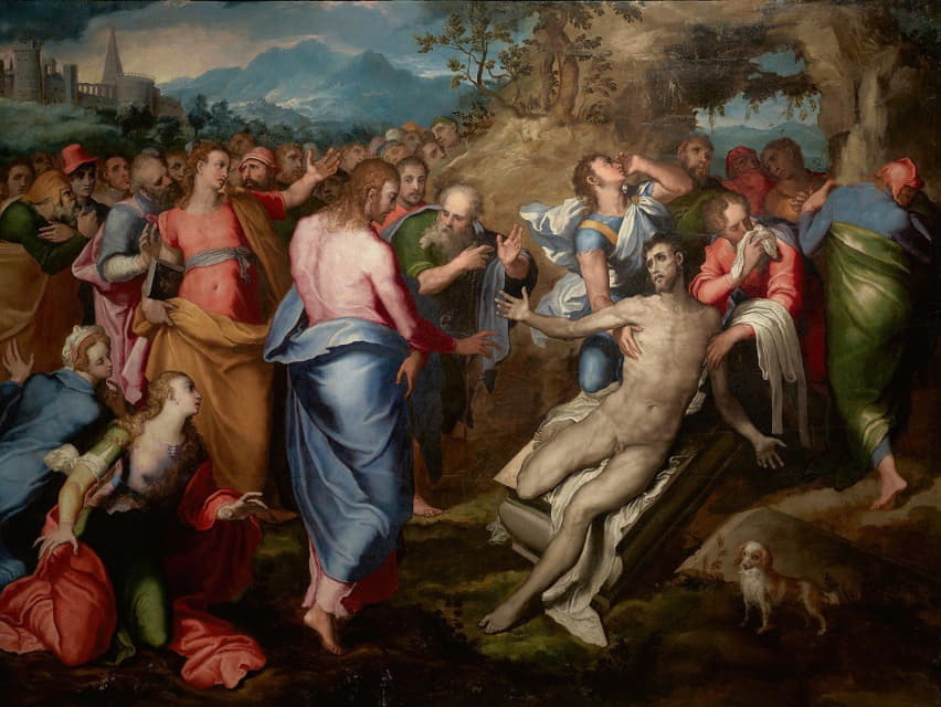 Marco Pino - The Resurrection of Lazarus
