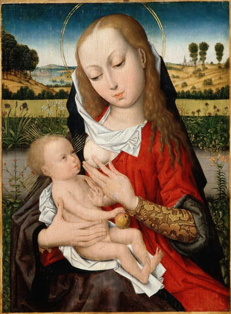 Master of the Legend of Saint Catherine - Madonna and Child