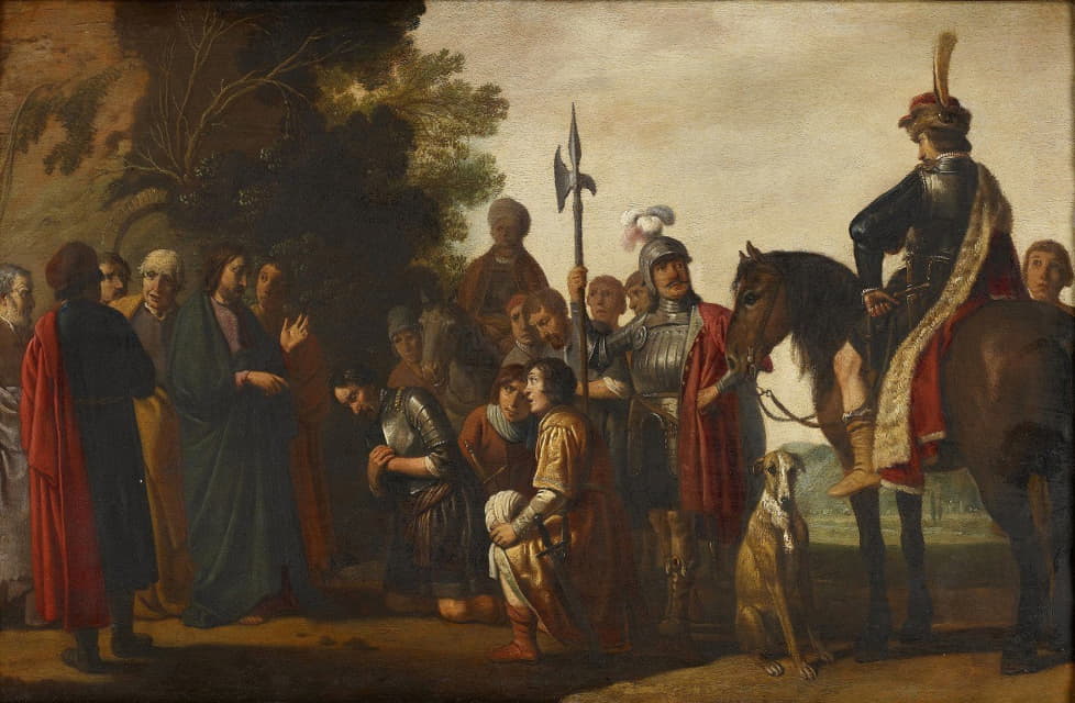 Claes Cornelisz. Moeyaert - Christ with the Centurion