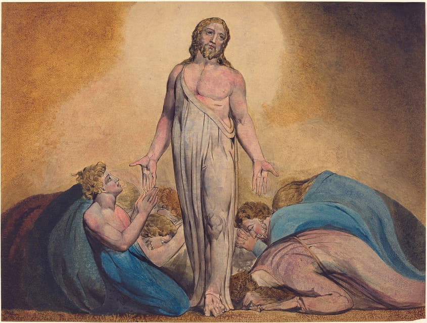 William Blake - Christ Appearing to His Disciples After the Resurrection