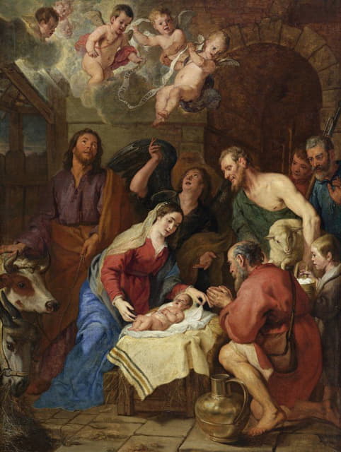 Gaspar de Crayer - The Adoration Of The Shepherds