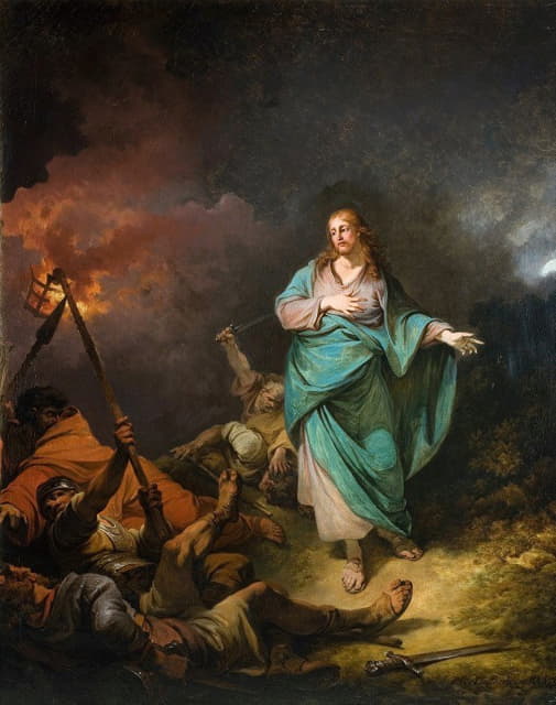 Philippe-Jacques de Loutherbourg - The Betrayal Of Christ