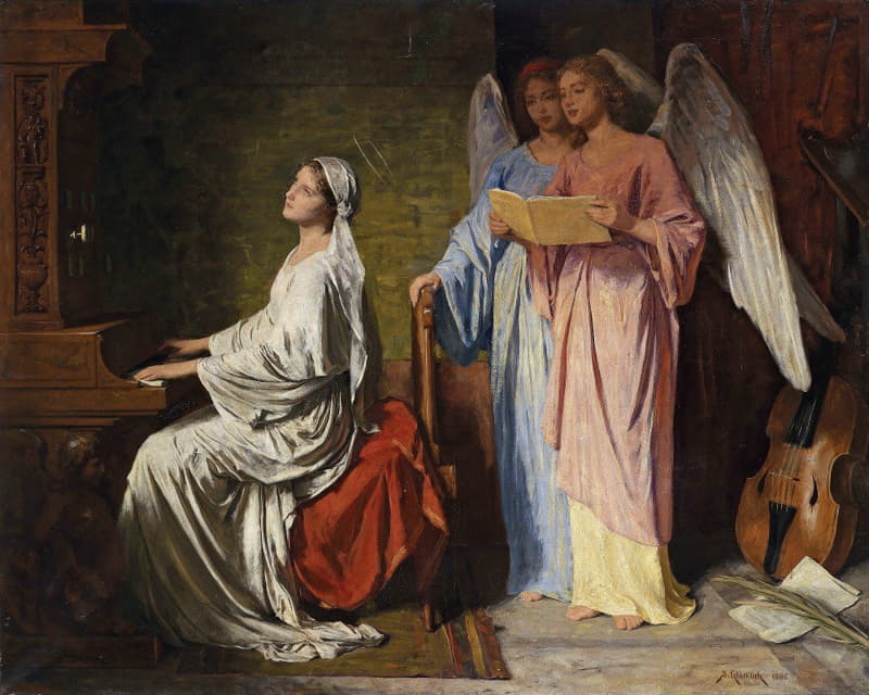 Simon Glücklich - St. Cecilia Suona L’organo