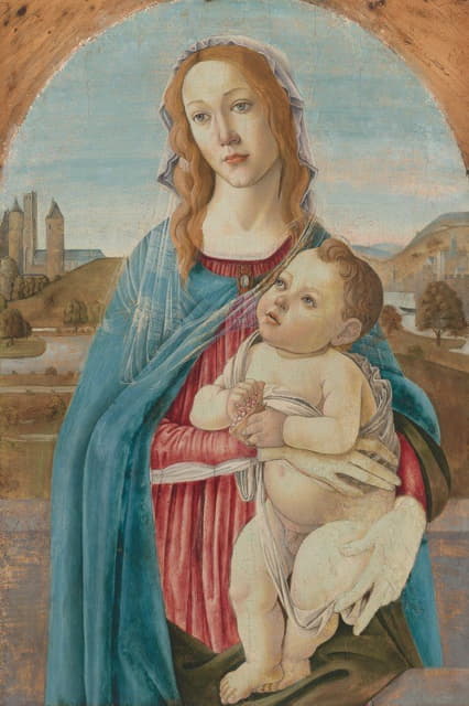 Sandro Botticelli - Virgin and Child