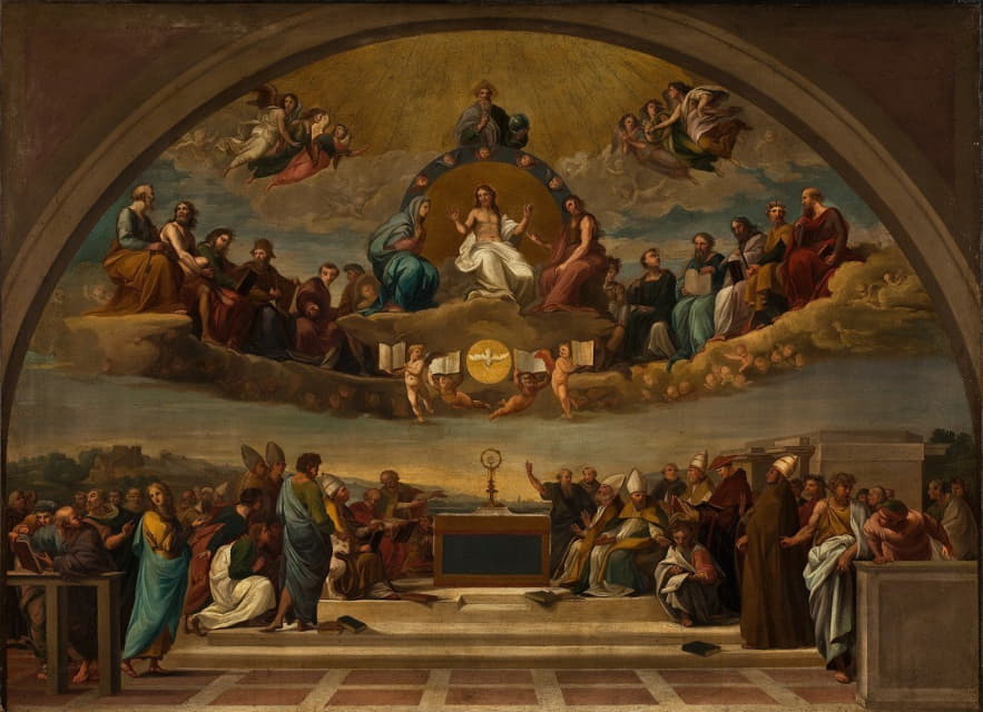 Giuseppe Cades - Disputation Over The Most Holy Sacrament