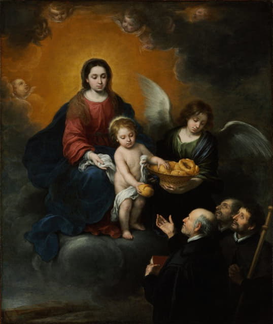 Bartolomé Estebán Murillo - The Infant Christ Distributing Bread To The Pilgrims