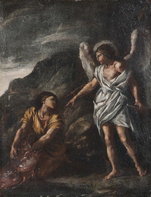 Giovanni Battista Caracciolo - Tobias And The Angel