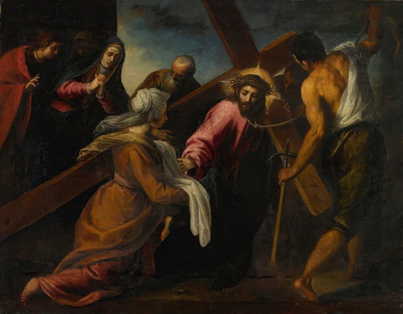 Jacopo Palma Il Vecchio - Christ On The Road To Calvary
