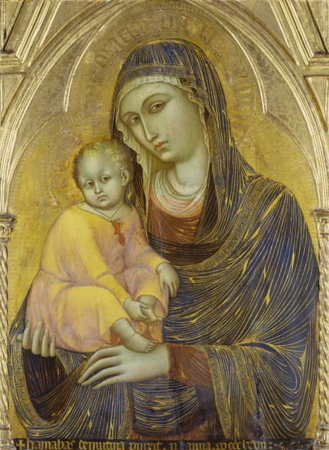 Barnaba Da Modena - Madonna and Child