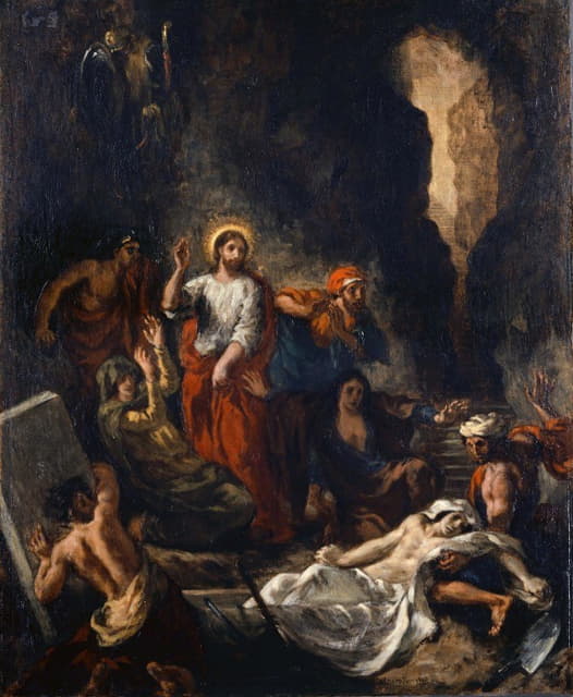 Eugène Delacroix - The Resurrection of Lazarus