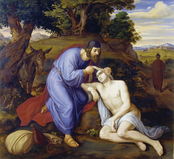 Friedrich Olivier - The Good Samaritan