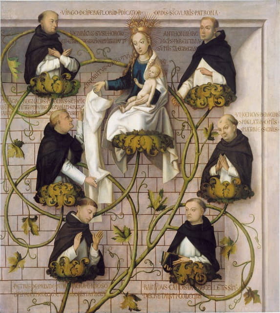 Hans Holbein The Elder - Lineage of the Dominican Order