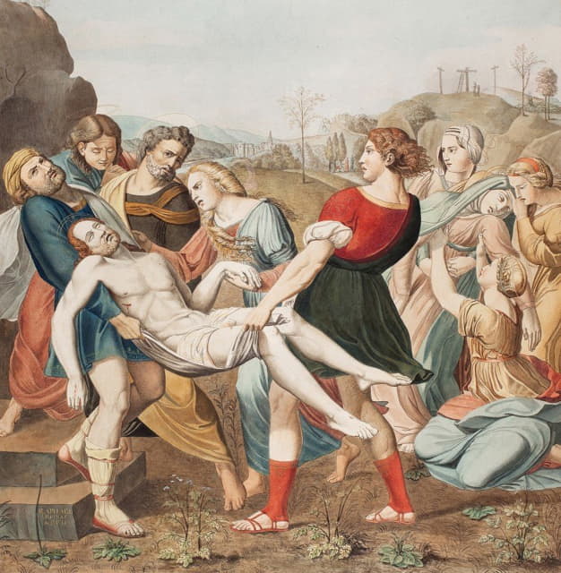 Johannes Senn - Rafael; Kristi gravlæggelse