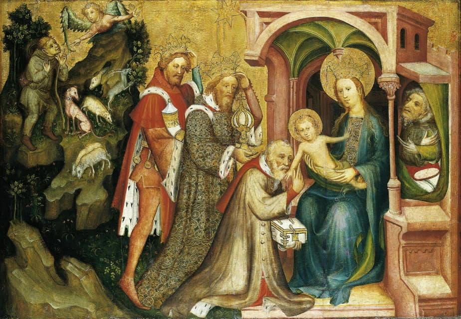 Master Of The Middle Rhine - The Adoration of the Magi
