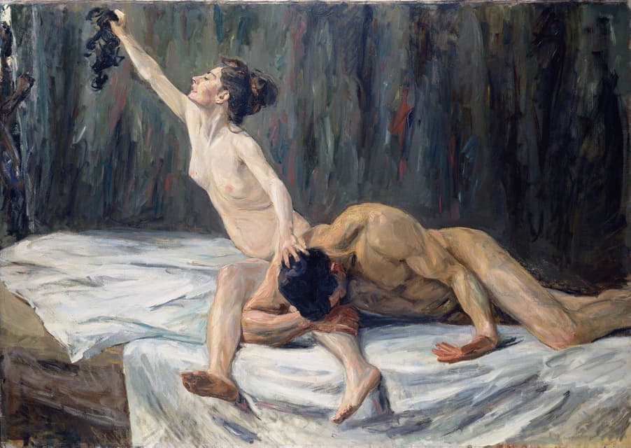 Max Liebermann - Samson and Delilah