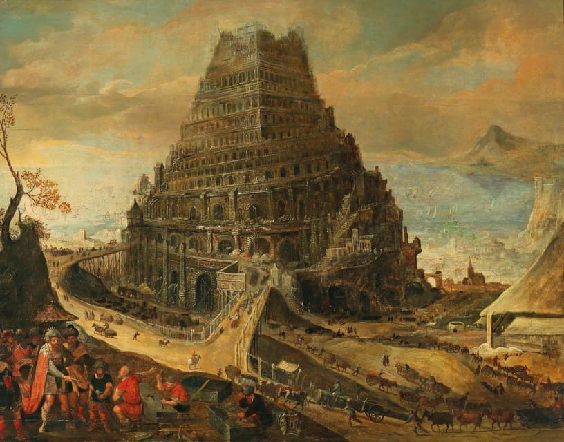 Flemish School - The Tower of Babel