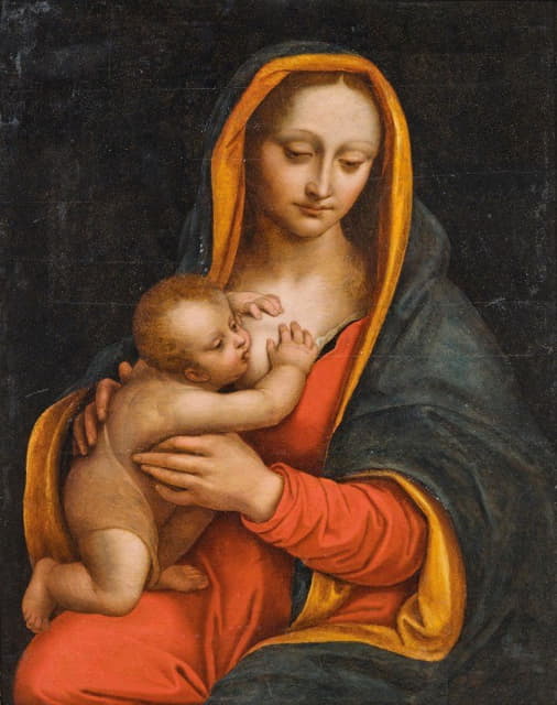 School of Leonardo - Madonna and Child