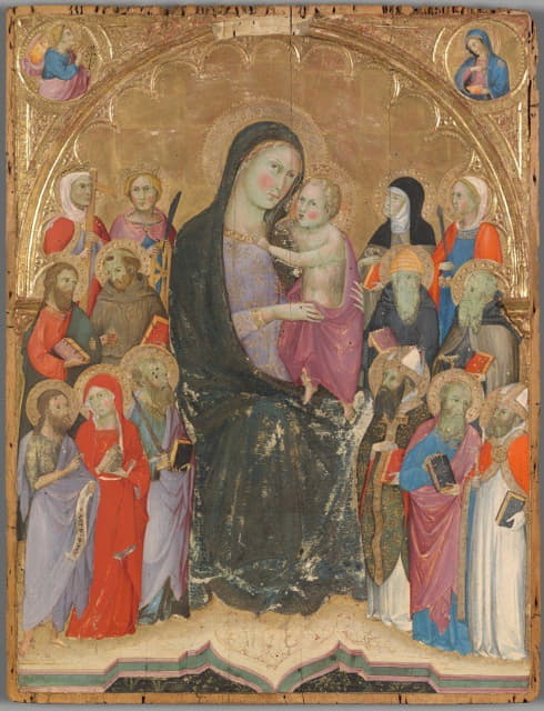 Andrea di Bartolo - Virgin and Child with Saints