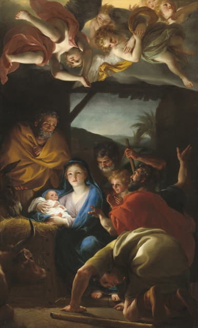 Anton Raphael Mengs - The Adoration of the Shepherds