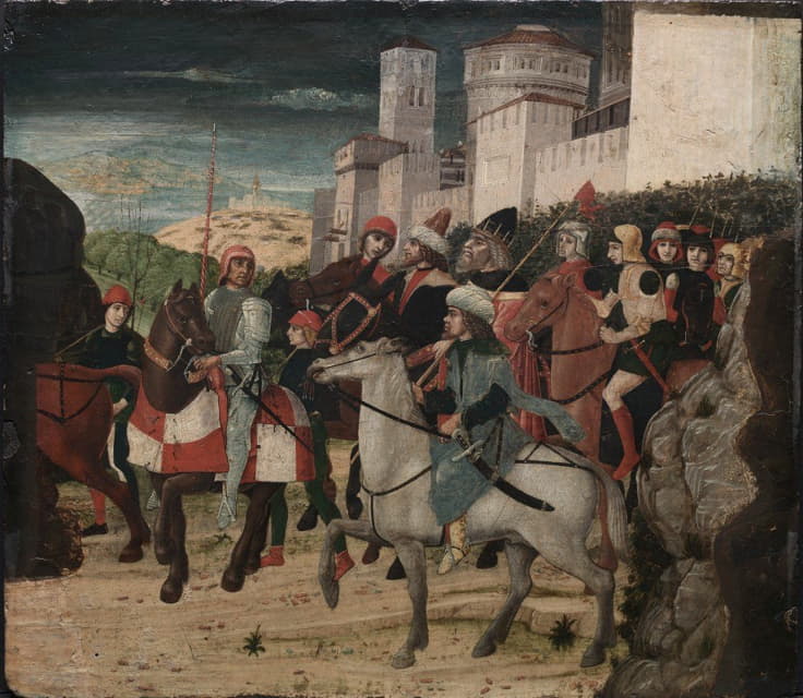 Bernardo Parentino - Procession of the Magi