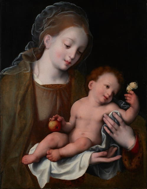 Cornelis van Cleve - Madonna and Child