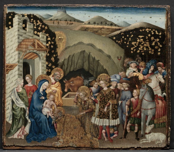 Giovanni di Paolo - The Adoration of the Magi
