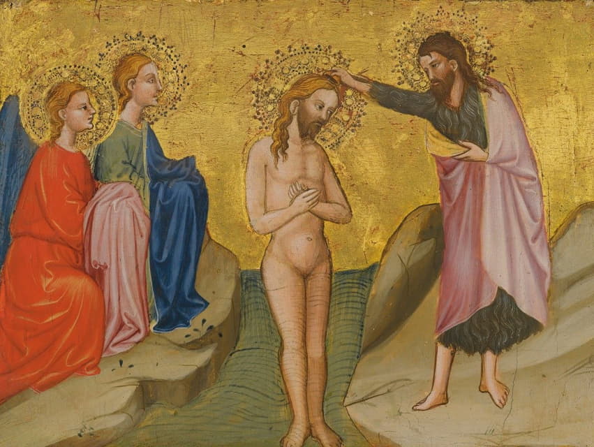 Cecco di Pietro - The Baptism Of Christ