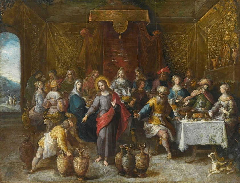 Frans Francken the Younger - The Marriage Feast At Cana