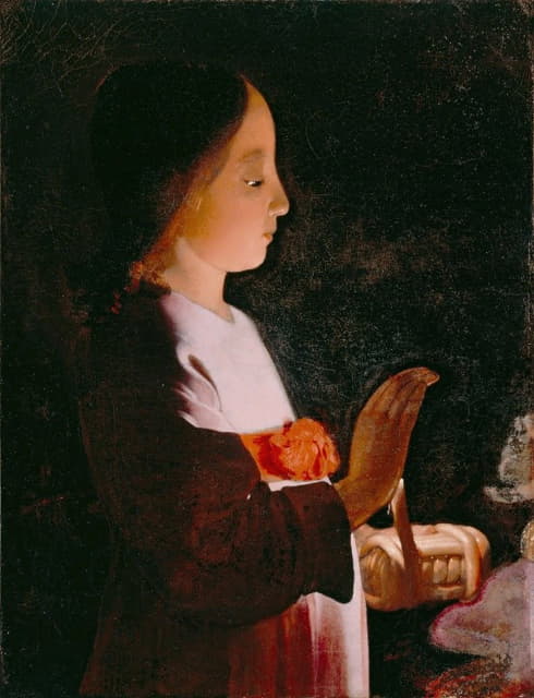 Georges de La Tour - Young Virgin Mary