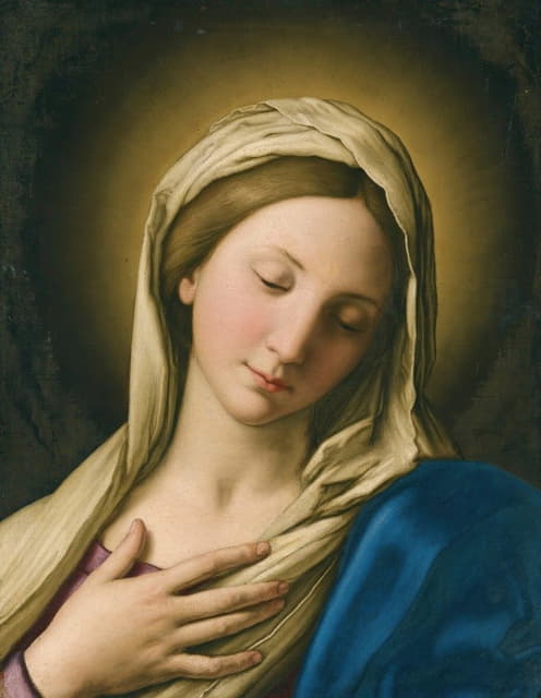 Giovanni Battista Salvi da Sassoferrato - The Madonna At Prayer