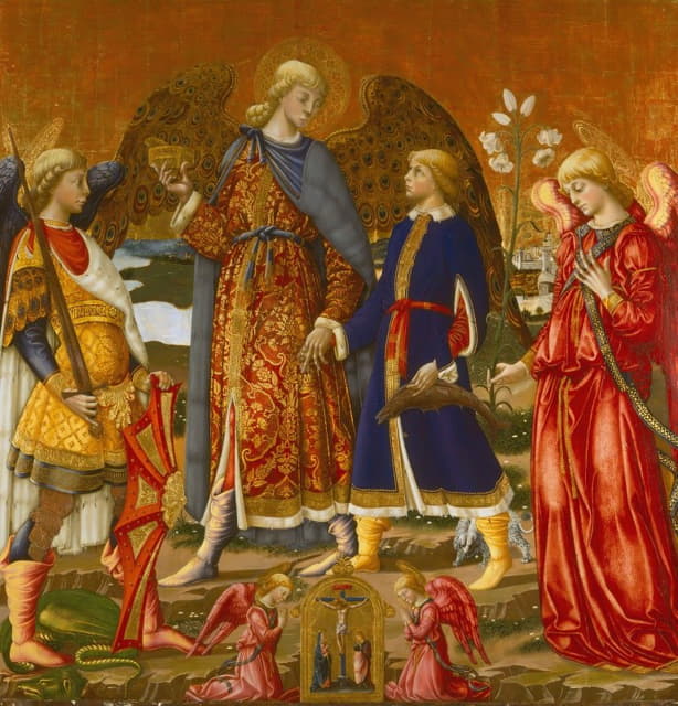 Neri di Bicci - Tobias And Three Archangels