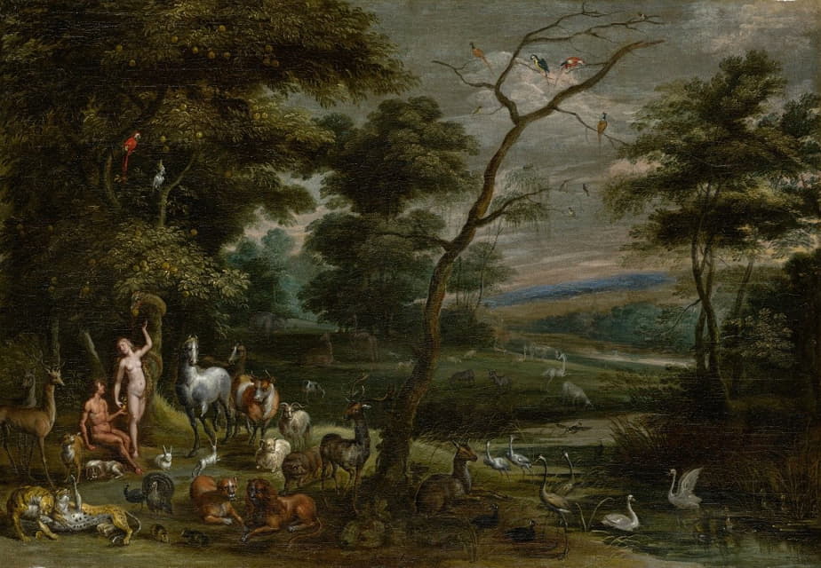 Jan Brueghel The Elder - Adam and Eve in Paradise