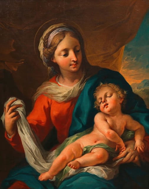Martino Altomonte - Madonna mit dem Jesuskinde