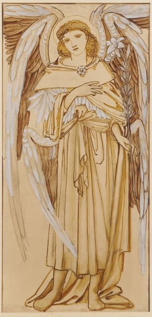 Sir Edward Coley Burne-Jones - The Angels of the Hierarchy – Dominions