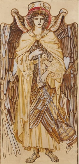 Sir Edward Coley Burne-Jones - The Angels of the Hierarchy – Seraphim