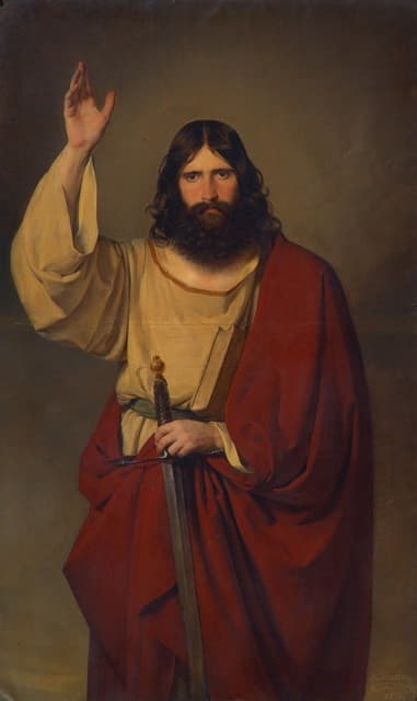 Friedrich von Amerling - Apostel Paulus