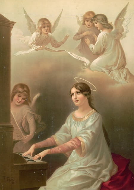 Virgilio Tojetti - St. Cecilia