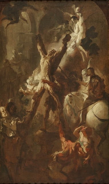 Franz Anton Maulbertsch - Das Martyrium des heiligen Andreas