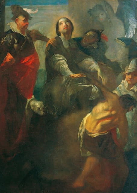 Franz Anton Maulbertsch - Die Gefangennahme des heiligen Johannes von Nepomuk