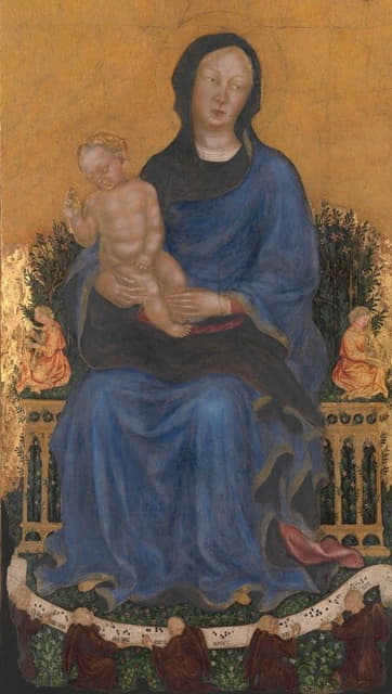 Gentile da Fabriano - Madonna and Child with Angels