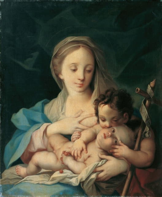 玛丽带着孩子和约翰的孩子