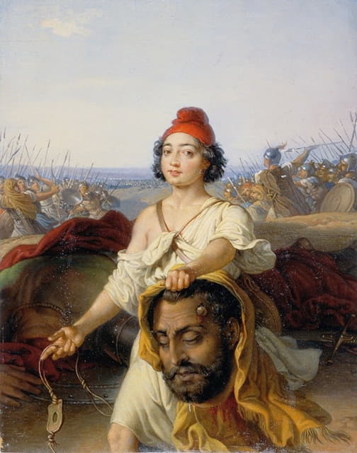 Johann Peter Krafft - David mit dem Haupt Goliaths